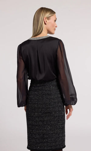 CARINA CRYSTAL BLOUSE FALL 24 HOLIDAY