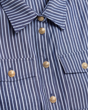 GENERATION LOVE ALLURE STRIPED POPLIN SHIRT