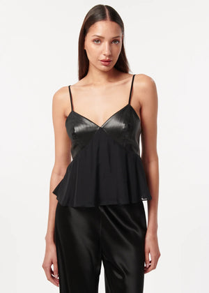 TALESIN CAMI BLACK  FALL 24 HOLIDAY