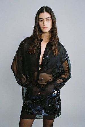 SPARKLE SHIRT BY SABINA MUSAYEV FALL 24