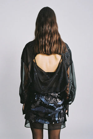 SPARKLE SHIRT BY SABINA MUSAYEV FALL 24