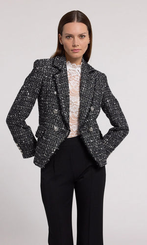 ELIZA TWEED BLAZER FALL 24 HOLIDAY