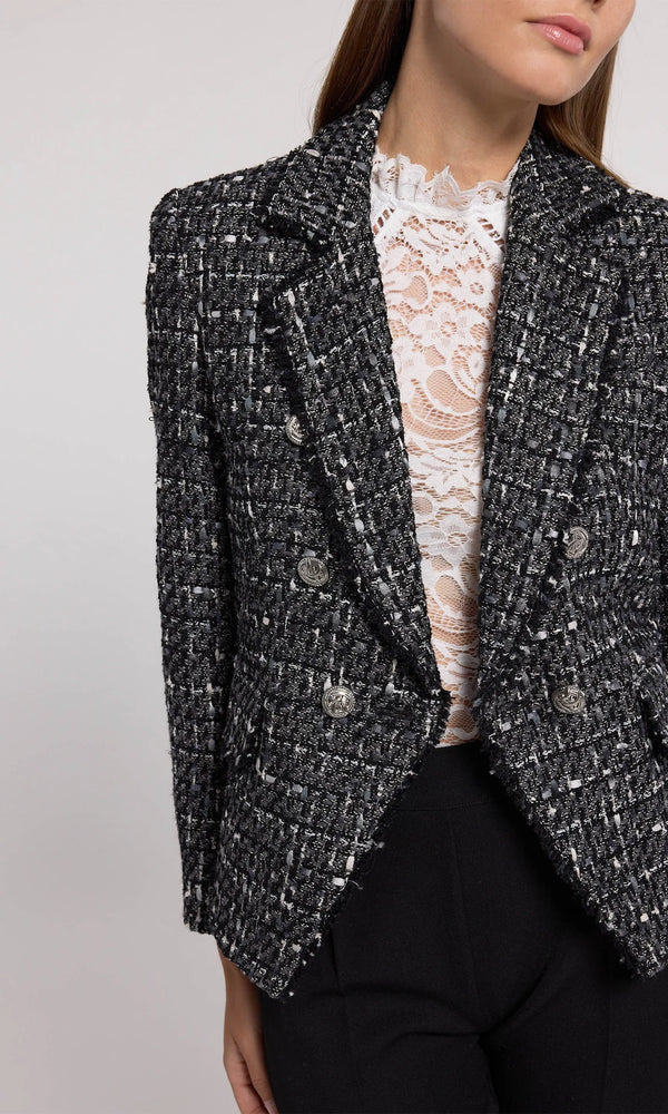 ELIZA TWEED BLAZER FALL 24 HOLIDAY