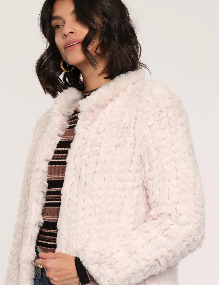 
            
                Load image into Gallery viewer, ROSA JACKET IN SNOW BY HEARTLOOM FALL 23 HOLIDAY
            
        