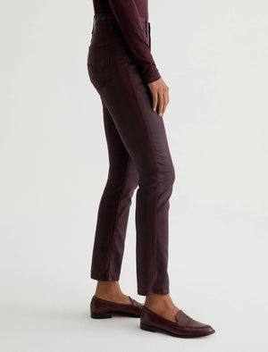 MARI LEATHERETTE SLIM STRAIGHT BY AG JEANS FALL 23 HOLIDAY