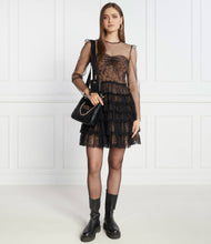 TWIN SET COCKTAIL BLACK DRESS
