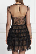 TWIN SET COCKTAIL BLACK DRESS