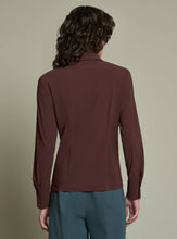 CAMICETTA SNOB BREZZA SHIRT IN BURGUNDY