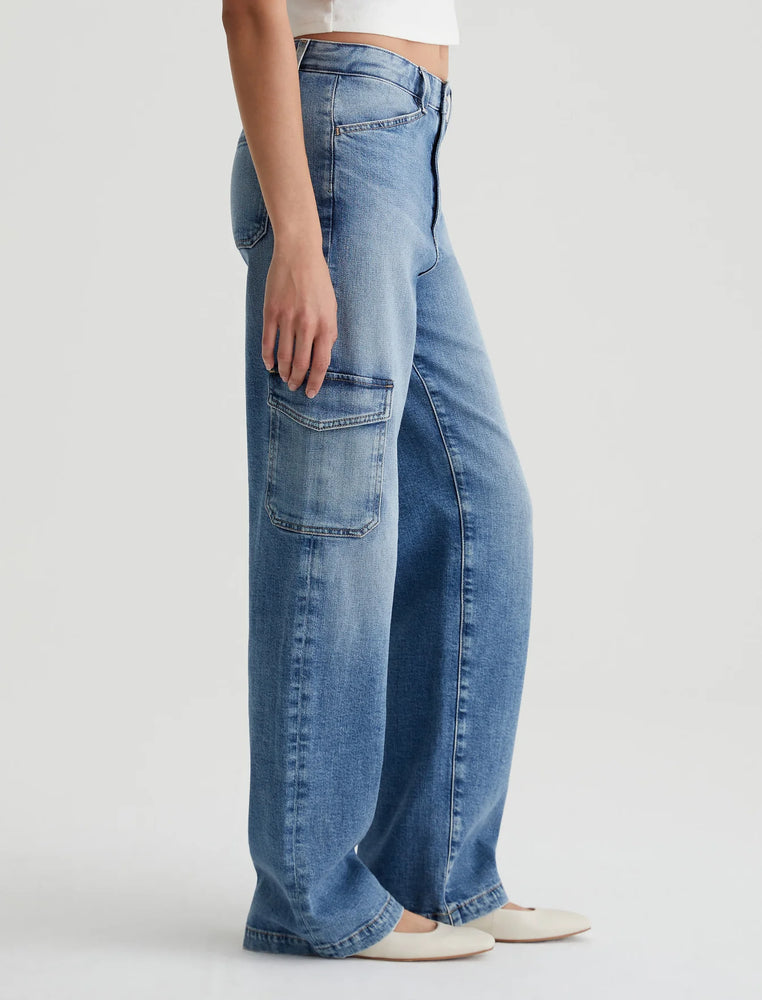 
            
                Load image into Gallery viewer, GATINA WIDE LEG CARGO BY AG JEANS SPRING 24
            
        