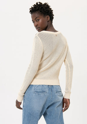 OPENWORK CARDIGAN BY FRACOMINA SPRING 24