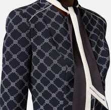 ELISABETTA FRANCHI  PRINTED CREPE JACKET