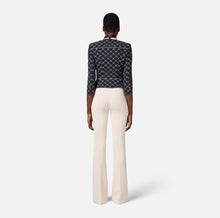 ELISABETTA FRANCHI  PRINTED CREPE JACKET
