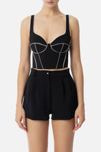 ELISABETTA FRANCHI CRÊPE BUSTIER