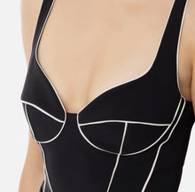 ELISABETTA FRANCHI CRÊPE BUSTIER