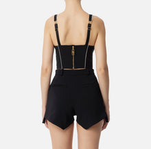 ELISABETTA FRANCHI CRÊPE BUSTIER