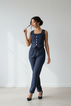 FRACOMINA NAVY SLIM GILET