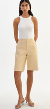 LAMARQUE LOTTA LEATHER BERMUDA SHORTS