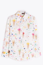 VILAGALLO MULTICOLORED ICE CREAM PRINT SHIRT