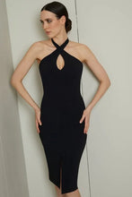 CHIARA BONI MANSUR BLACK COCKTAIL DRESS SPRING 25