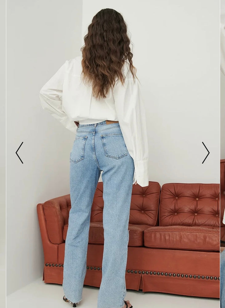 
            
                Load image into Gallery viewer, STRAIGHT DESTROYED DENIM SPRING 22 SALE
            
        