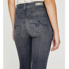 AG MARI HIGH RISE STRAIGHT GREY JEANS