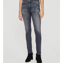 AG MARI HIGH RISE STRAIGHT GREY JEANS