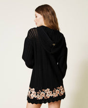 TWIN SET MAXI CROCHET CARDIGAN SPRING 24