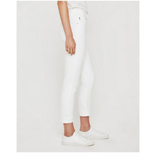 AG EX BOYFRIEND SLOUCHY SLIM WHITE JEANS