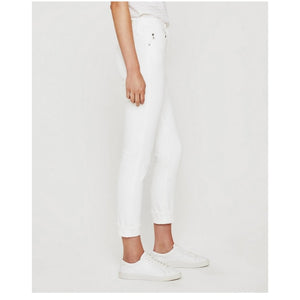 EX BOYFRIEND SLOUCHY SLIM WHITE JEANS BY AG JEANS SPRING 24