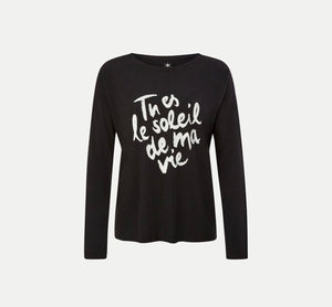 
            
                Load image into Gallery viewer, LONG SLEEVE TEE BY JUVIA FALL 22 SALE
            
        