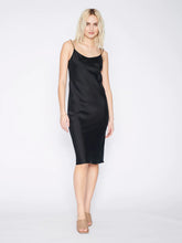 SAND SILK SLIP DRESS