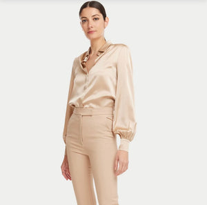
            
                Load image into Gallery viewer, MAXWELL BLOUSE IN WARM SAND BY GENERATION LOVE SPRING 23
            
        