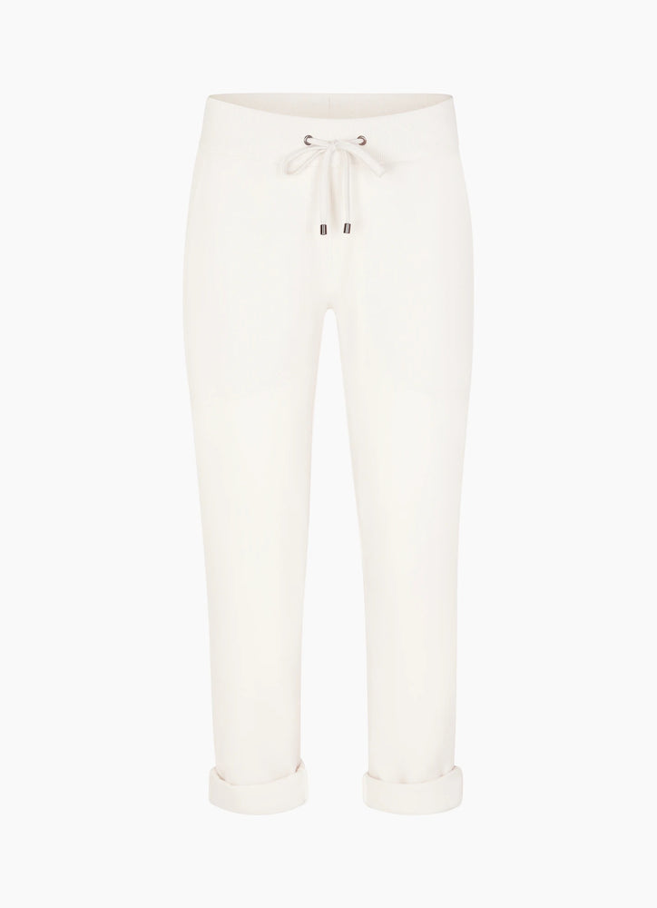 LOOSE FIT SWEATPANT IN EGGSHELL BY JUVIA FALL 22