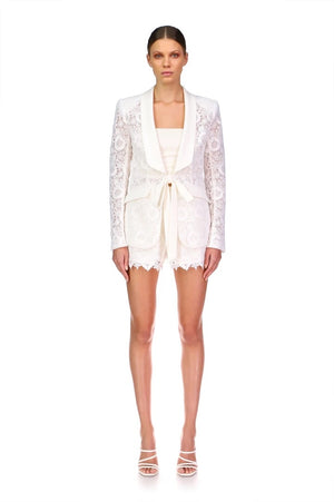 CHARLOTTE BLAZER IN LACE BY THEIA SPRING 23