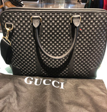 GUCCI VINTAGE RUBBER BRIEF CASE