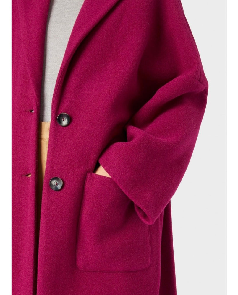 
            
                Load image into Gallery viewer, CASHMERE 3/4 LENGTH COAT BY LIVIANA CONTI FALL 22 SALE
            
        
