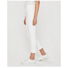 AG EX BOYFRIEND SLOUCHY SLIM WHITE JEANS