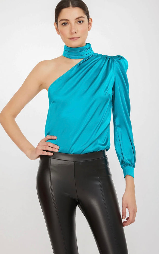 
            
                Load image into Gallery viewer, GENERATION LOVE ROSARIO BLOUSE EMERALD SPRING 24
            
        