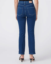 PAIGE CINDY STRAIGHT RAW HEM ANKLE JEANS
