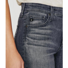 AG MARI HIGH RISE STRAIGHT GREY JEANS